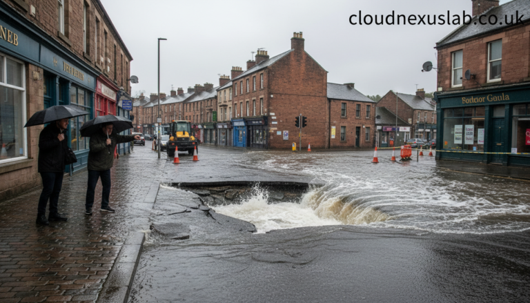 Glasgow Water Main Break on Shettleston Road: Detailed Analysis and Community Impact
