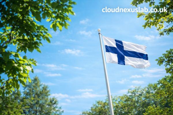 wind blowing from finland